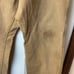 Vintage Dickies Khaki Tan Distressed Carpenter Duck Jeans Pants Men's Size 38x30
