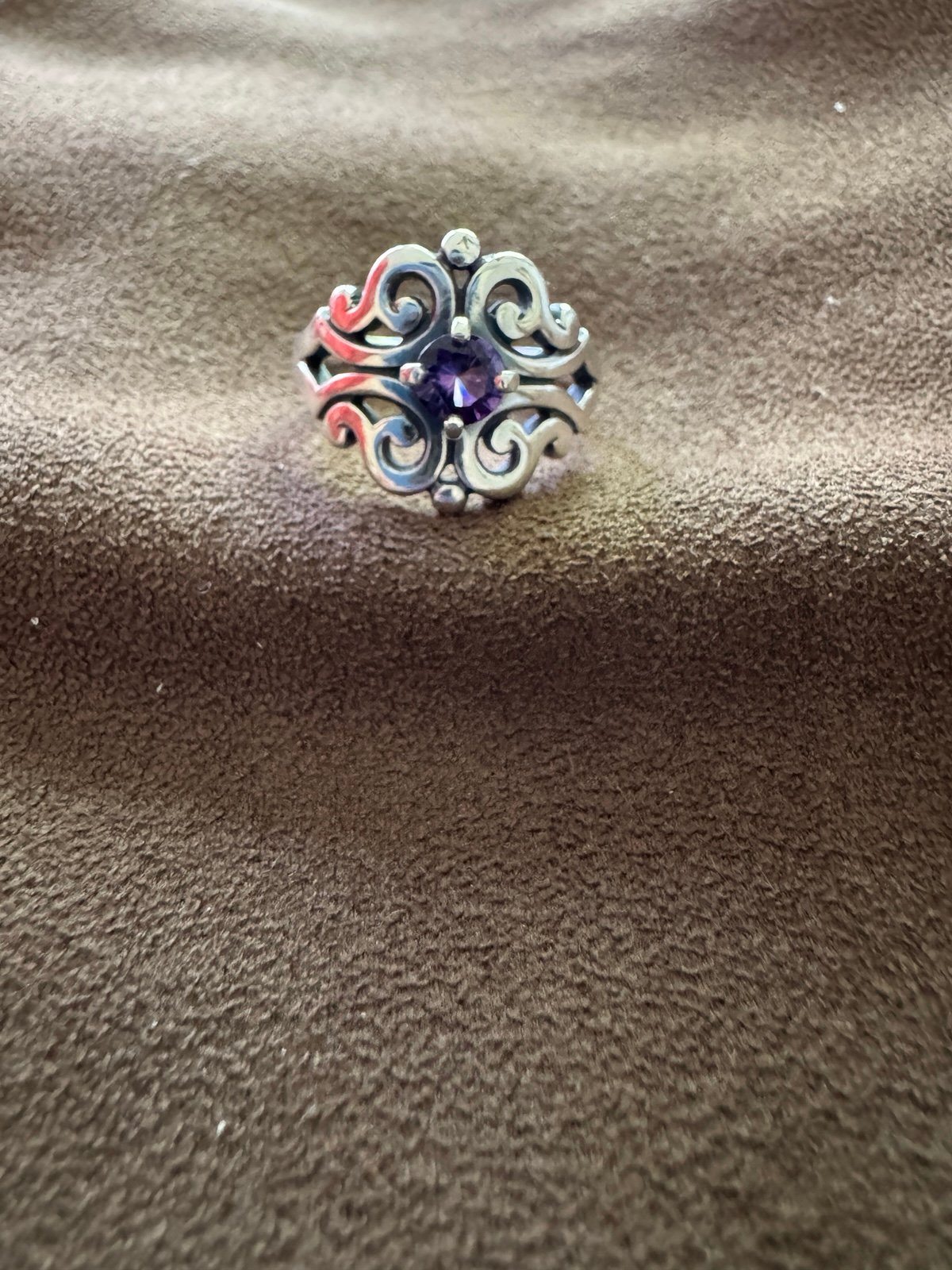 James Avery Spanish Lace Amethyst Ring