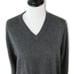 Club Room 100% Fine Cashmere Gray V-Neck