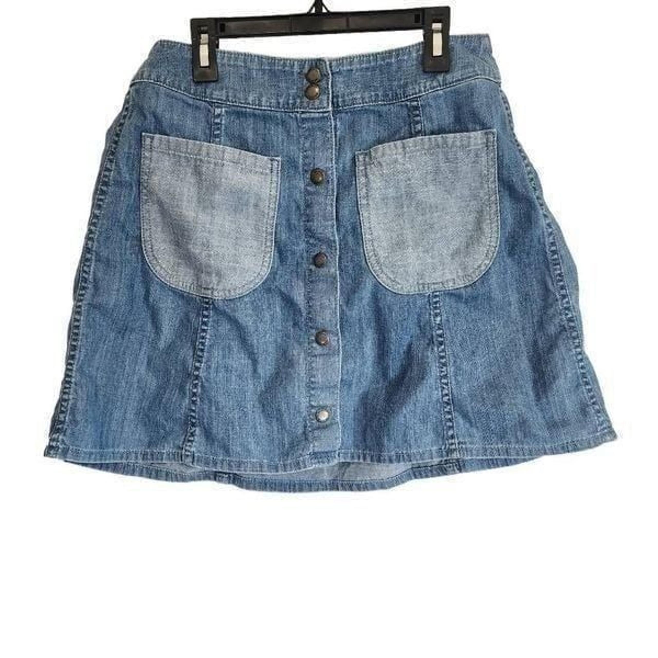 Wildfox Frankie Denim Mini Skirt Size M D20