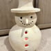 Pottery Barn Terracotta Snowman Large 15”