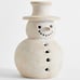 Pottery Barn Terracotta Snowman Large 15”
