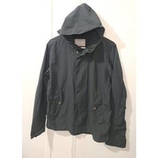 Everlane Womens Small Water Repellent Black Windbreaker Hoodie Jacket Nylon