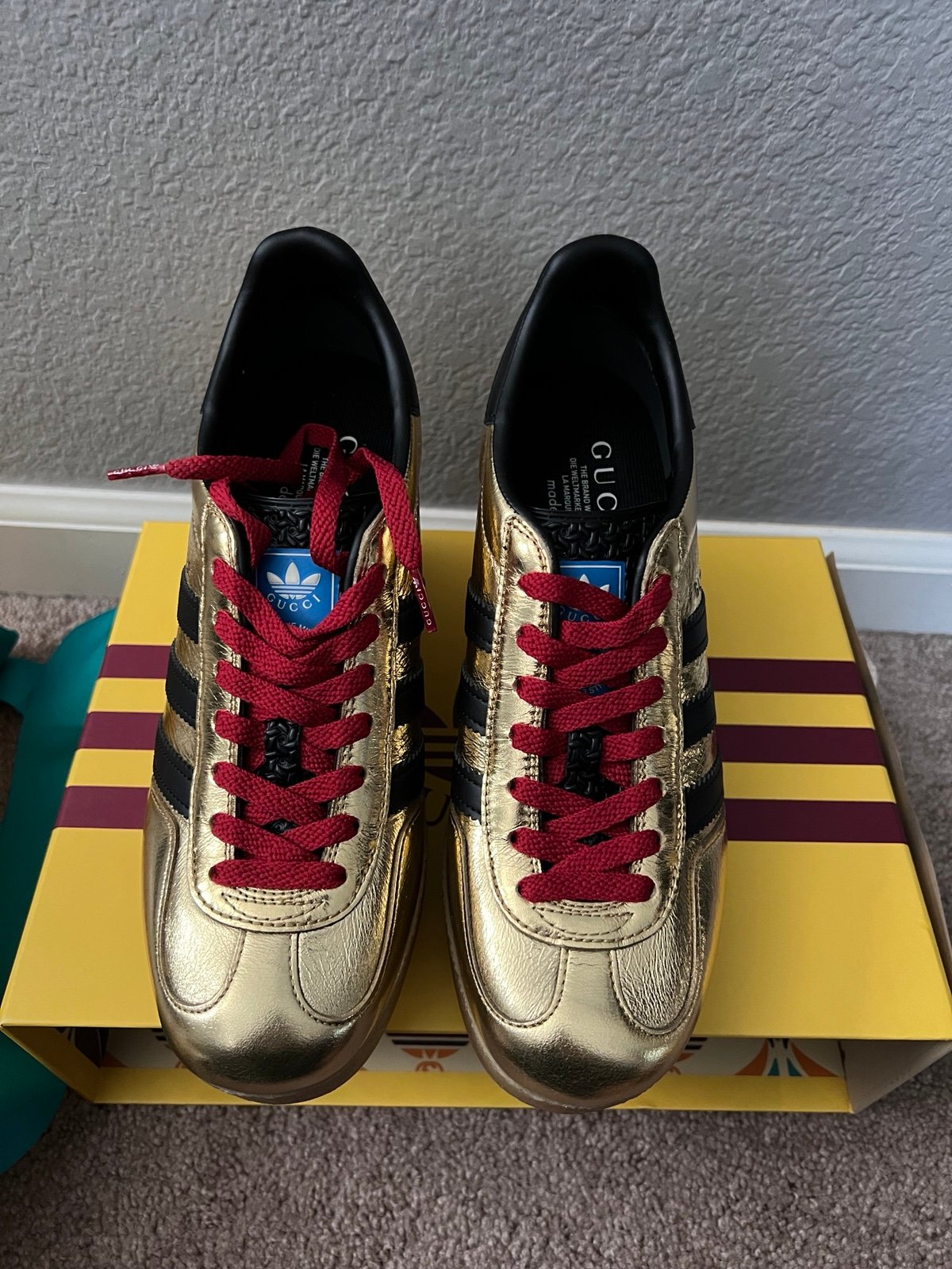 Gucci x Adidas Gazelle Wedge Sneaker