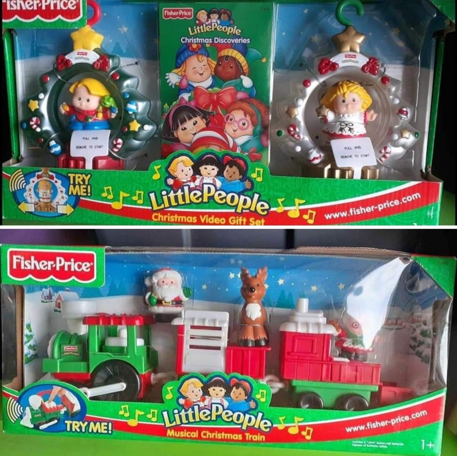 Fisher Price Little People vintage christmas
