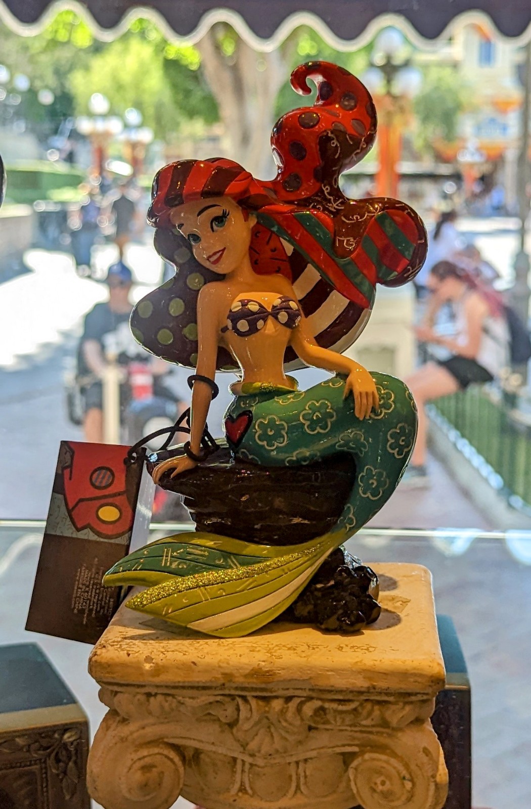 Disney Showcase Romero Britto Disney 6.75" The Little Mermaid Ariel Statue
