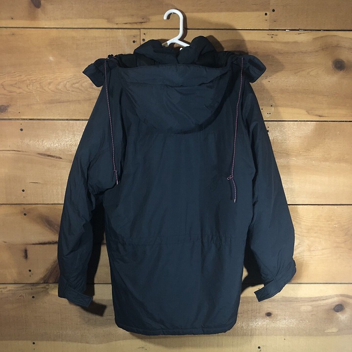 EMS Eastern Mountain Sports Goose Down store Puffer Parka Jacket Mens Size Large Black