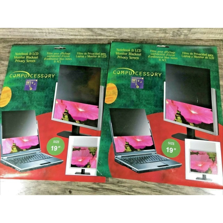 Compucessory Privacy Screen Filter Black - 19 lcd Monitor (CCS20667)