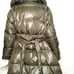 【Milk tea】Premium Down 5-way Mama Coat with a Detachable Hood, Khaki