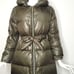【Milk tea】Premium Down 5-way Mama Coat with a Detachable Hood, Khaki
