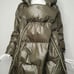 【Milk tea】Premium Down 5-way Mama Coat with a Detachable Hood, Khaki