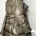 【Milk tea】Premium Down 5-way Mama Coat with a Detachable Hood, Khaki