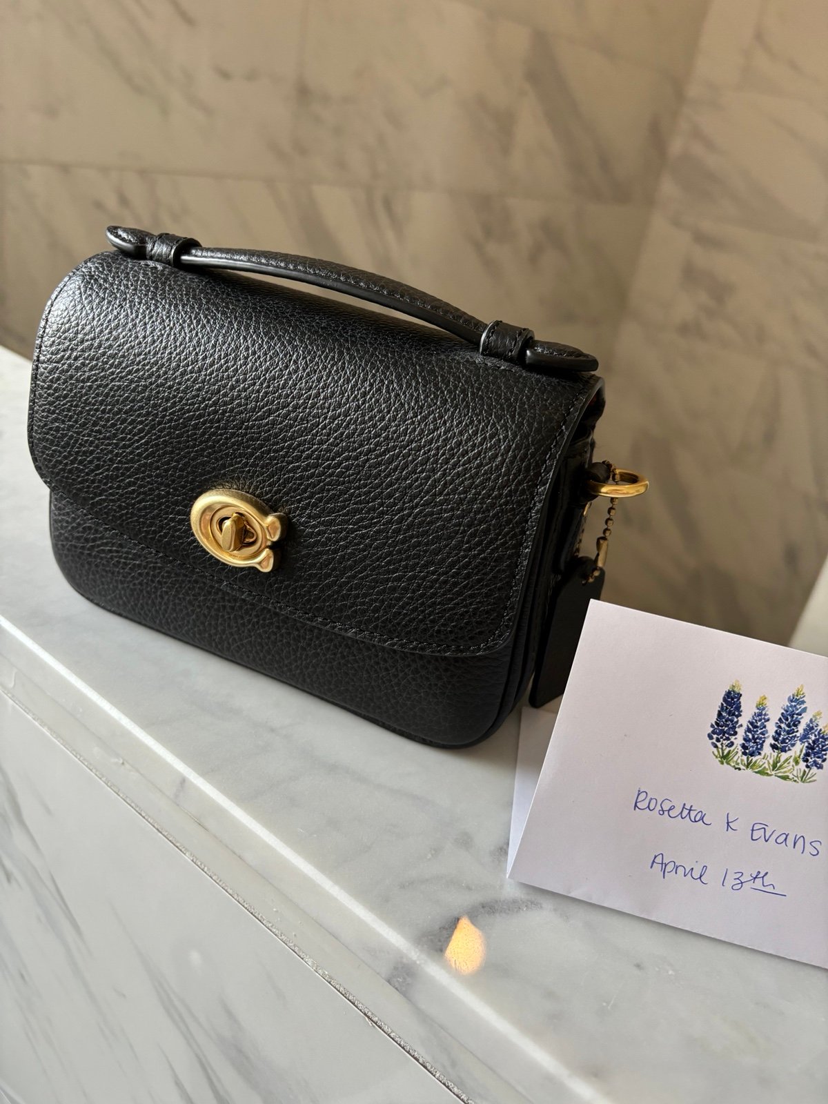 Coach Cassie 17 Crossbody in Black