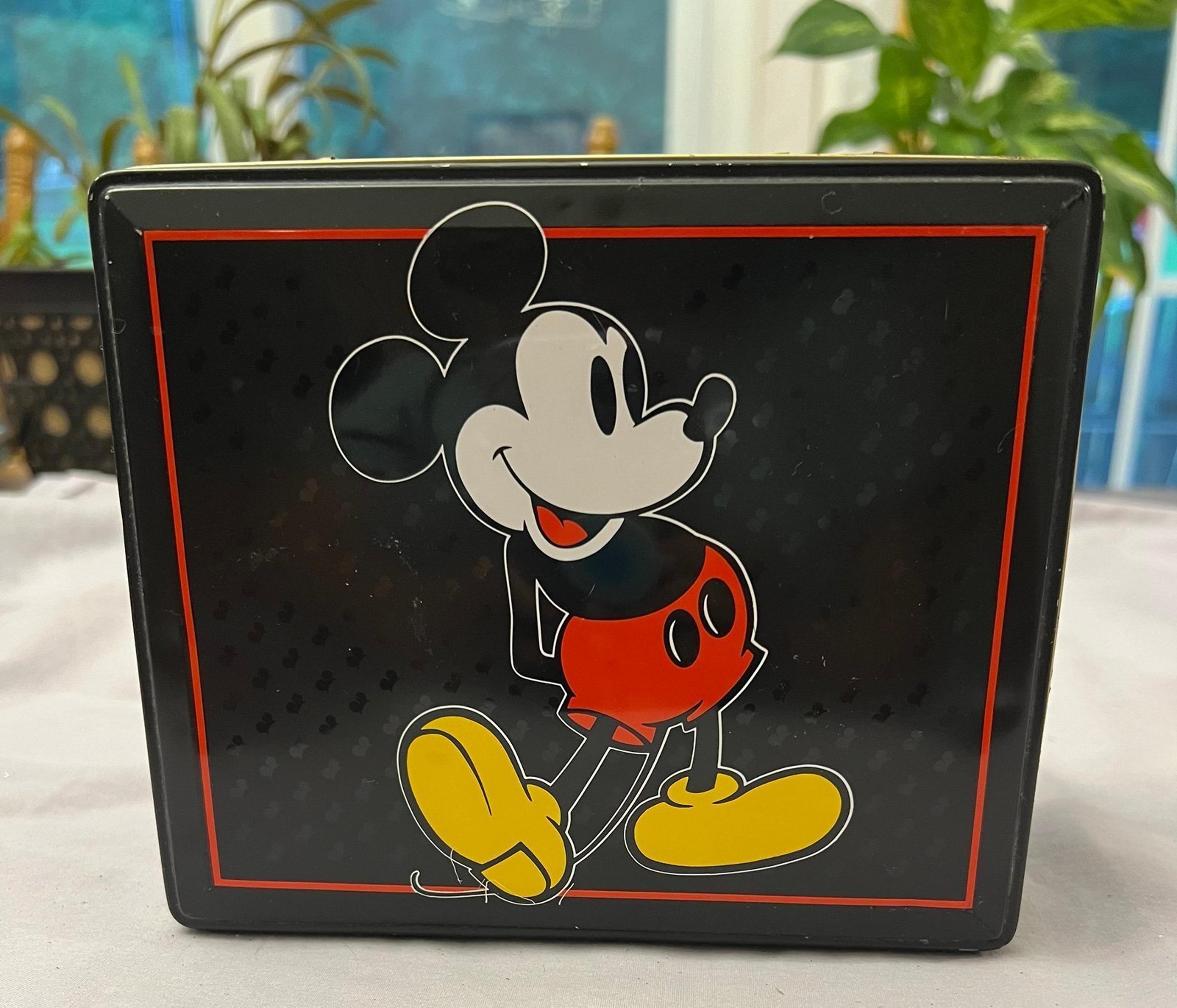 Vintage Disney Park Hudson Scott & Sons Taffy Tin Mickey Mouse