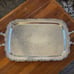 Vintage Oneida DuMaurier Silverplate Serving Tray with handles