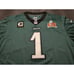 Jalen Hurts #1 Philadelphia Eagles 2025 Super Bowl Patch Stitched Jersey XL