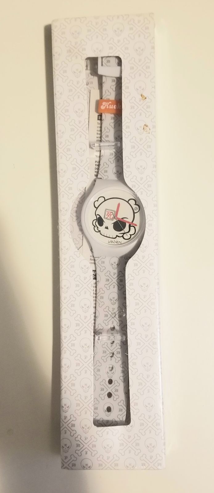 Vannen Watch "The Blank" Signed by Huck