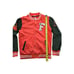 Enos Varsity Bomber Jacket Men XXL Denim Embroidered Fix And You University