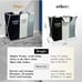 Laundry Hamper 3 Section with Waterproof Oxford Bag GoodUse T1