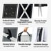 Laundry Hamper 3 Section with Waterproof Oxford Bag GoodUse T1