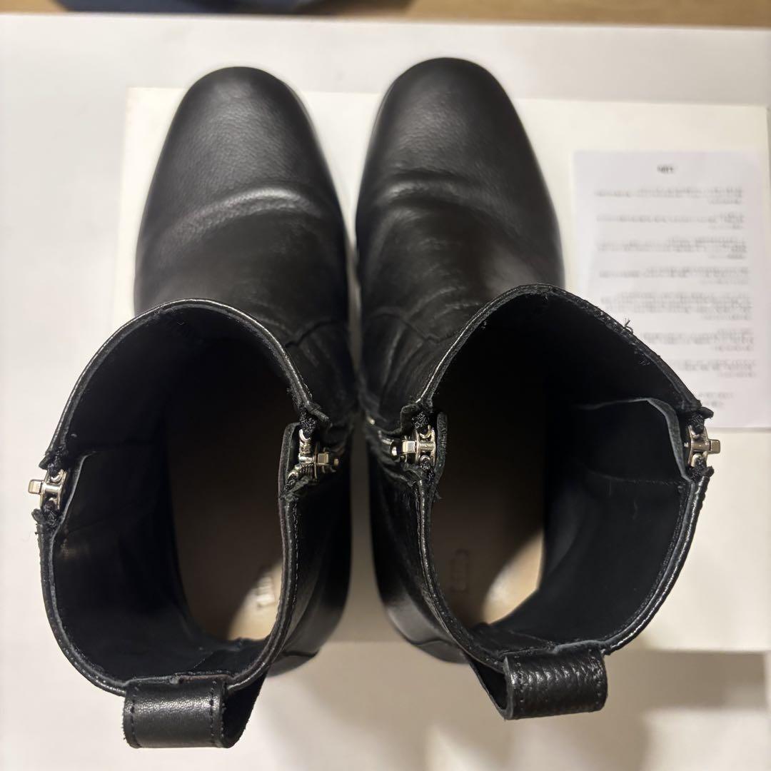 LIDNM / Llife ONLINE STORE / Llife SLIGHT SQUARE ZIP BOOTS