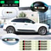 BRAND NEW UNIVERSAL 8PCS ROUSH GLOWS IN THE DARK GREEN BADGE EMBLEM STICKER