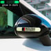BRAND NEW UNIVERSAL 8PCS ROUSH GLOWS IN THE DARK GREEN BADGE EMBLEM STICKER