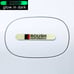 BRAND NEW UNIVERSAL 8PCS ROUSH GLOWS IN THE DARK GREEN BADGE EMBLEM STICKER