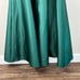 Alfred Sung Hunter Green Satin Twill Sleeveless Square Neck A-Line Gown 16 NWT