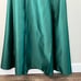 Alfred Sung Hunter Green Satin Twill Sleeveless Square Neck A-Line Gown 16 NWT