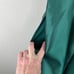 Alfred Sung Hunter Green Satin Twill Sleeveless Square Neck A-Line Gown 16 NWT
