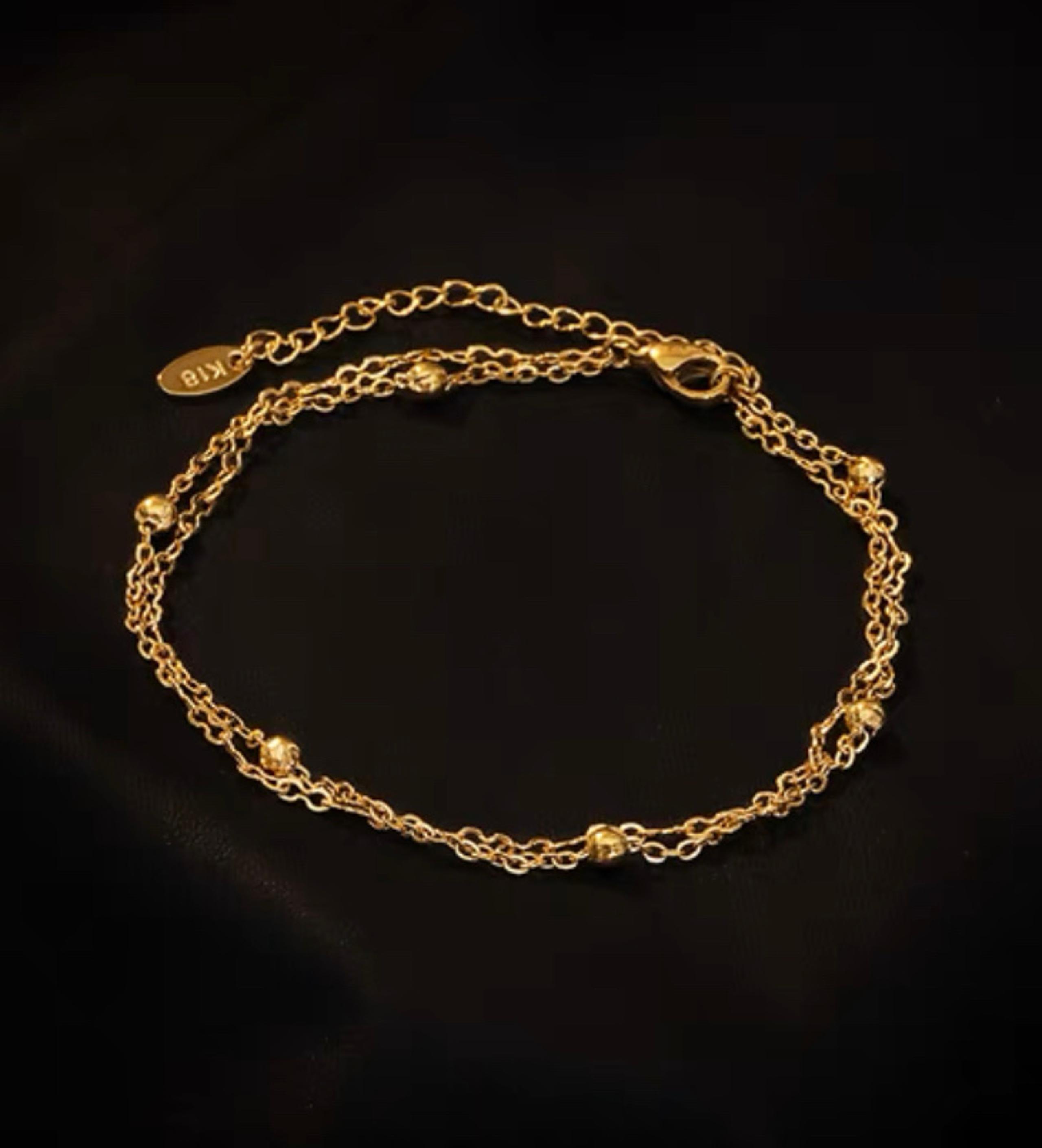 women boutique anklet golden