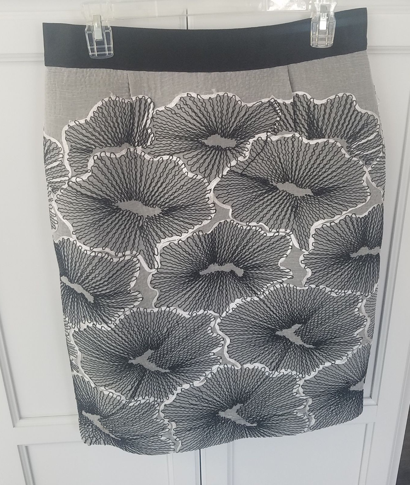 GRACIA Skirt Large Full Back Zip EUC