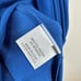 Misa Los Angeles Leza Maxi Dress Ruched Draped Stretch Formal Deep V Blue XS NWT