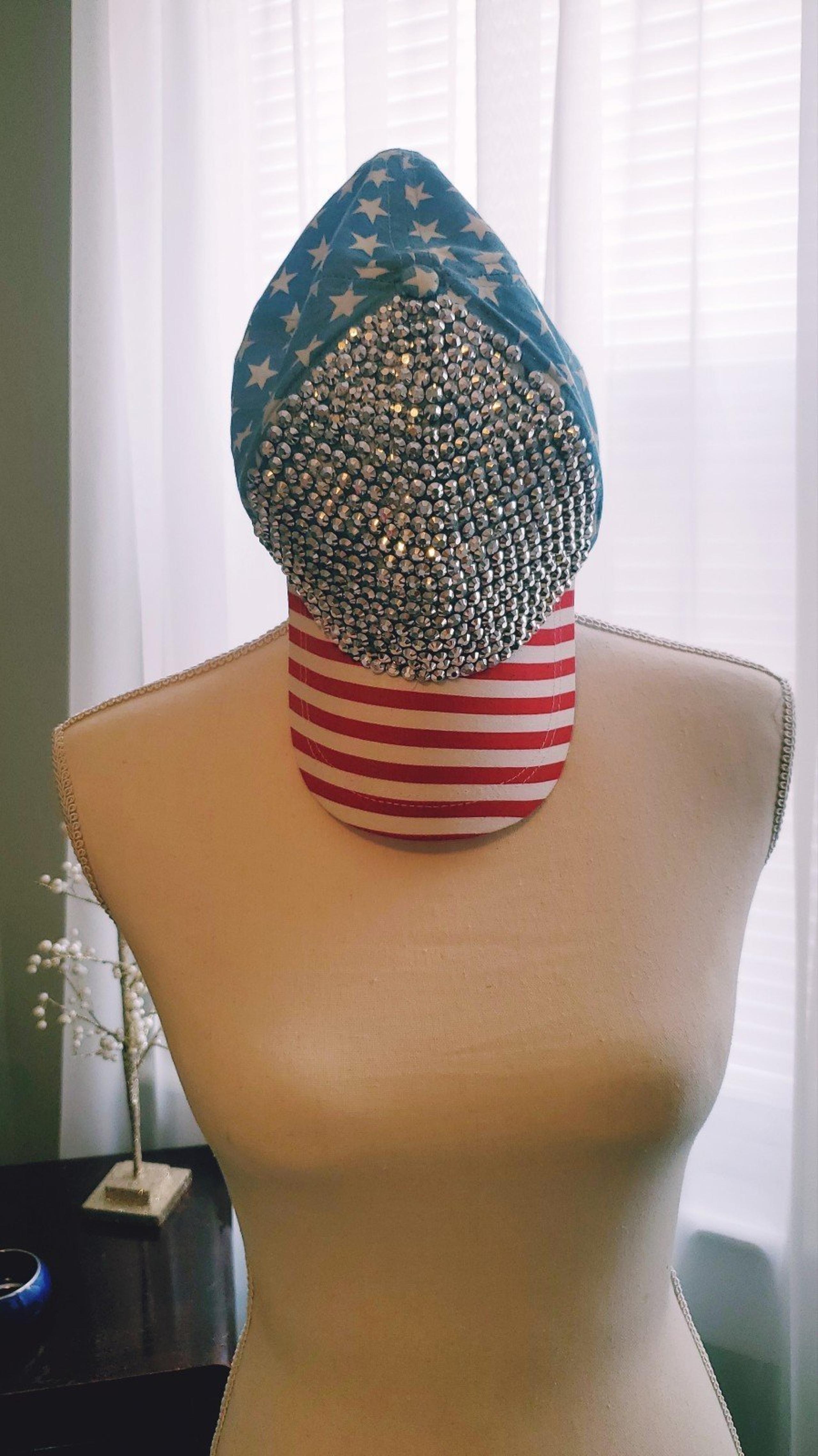 American Flag snapback hat