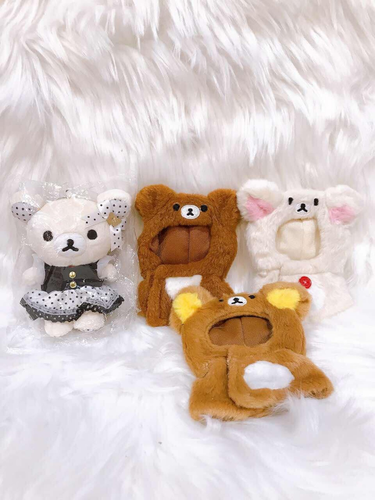 NWT Korilakkuma Mascot and outfits