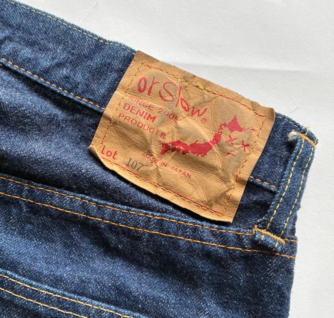 OrSlow OrSlow Denim Pants 107 IVY FIT size 1 Used