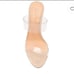 Schutz Ariella Heel in Transparente
