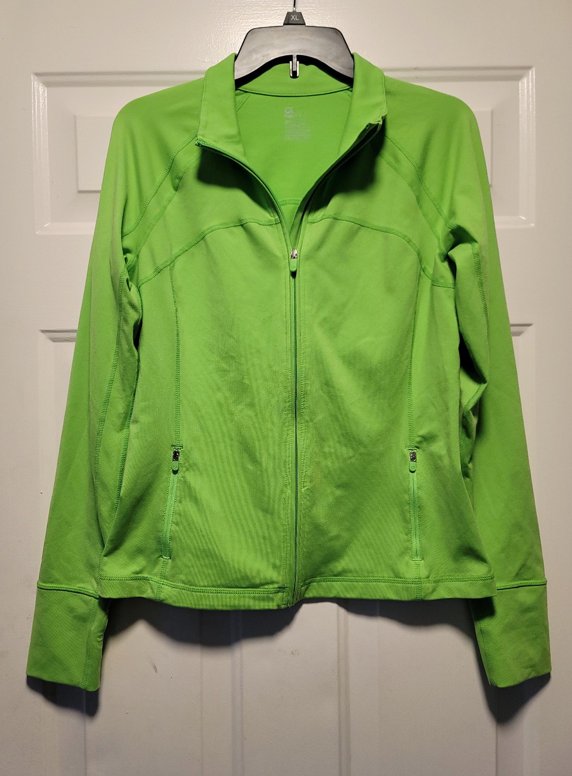 Athleta Active Bright Green Jacket M