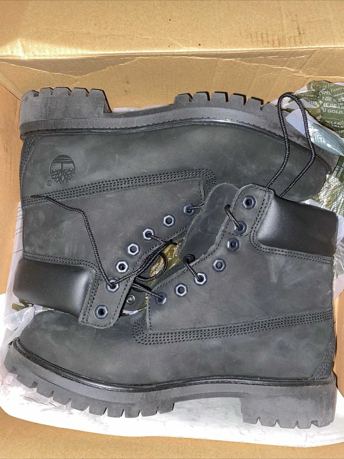 6 inch black timberlands waterproof