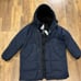 Abercrombie Fitch Mens Navy Wind Water Resistant Hooded Ultra Parka Jacket