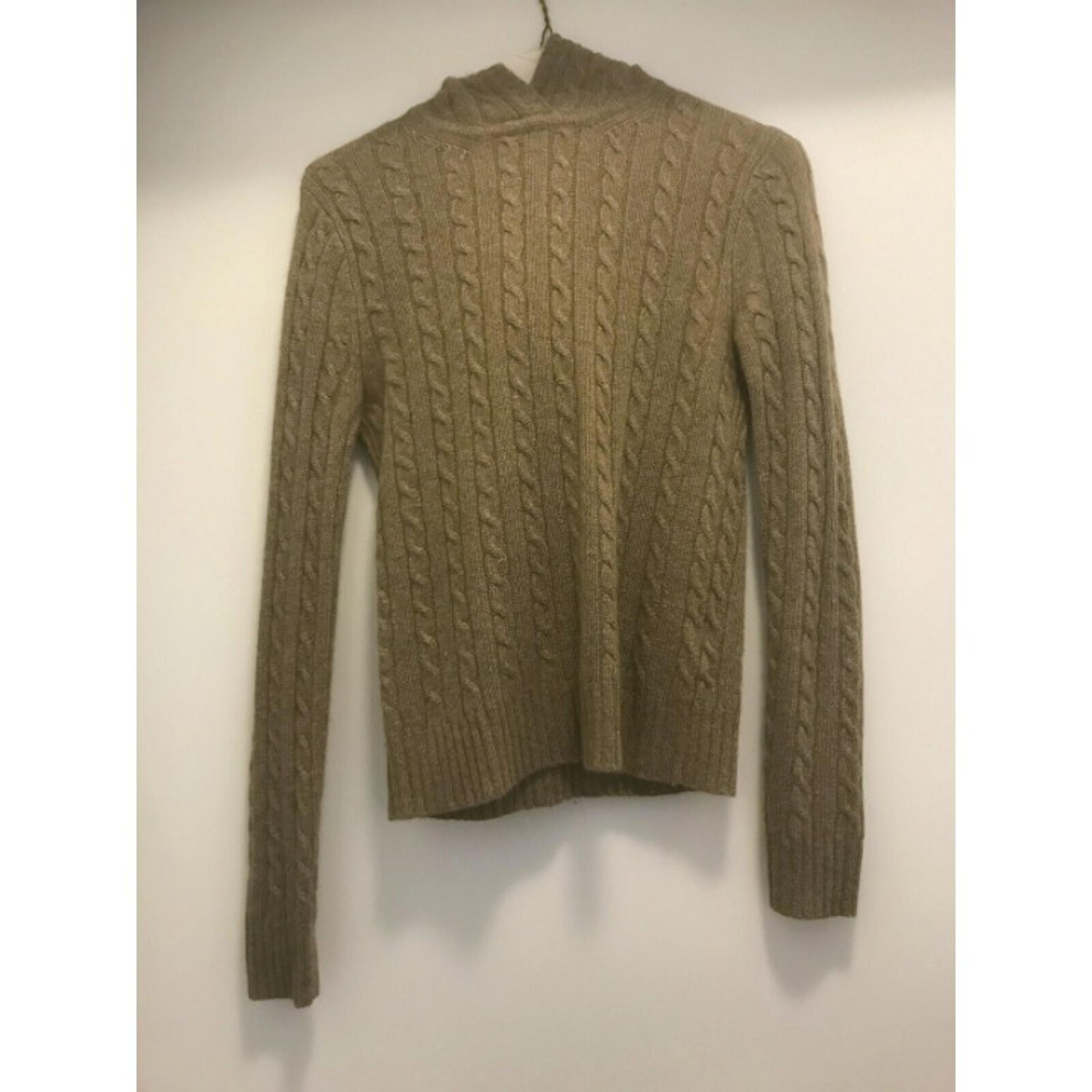 JCrew CableKnit Soft Wool Hooded Sweater