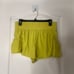 Free People Movement Womens Flirt On Short Green Side Pockets Size Medium NEW