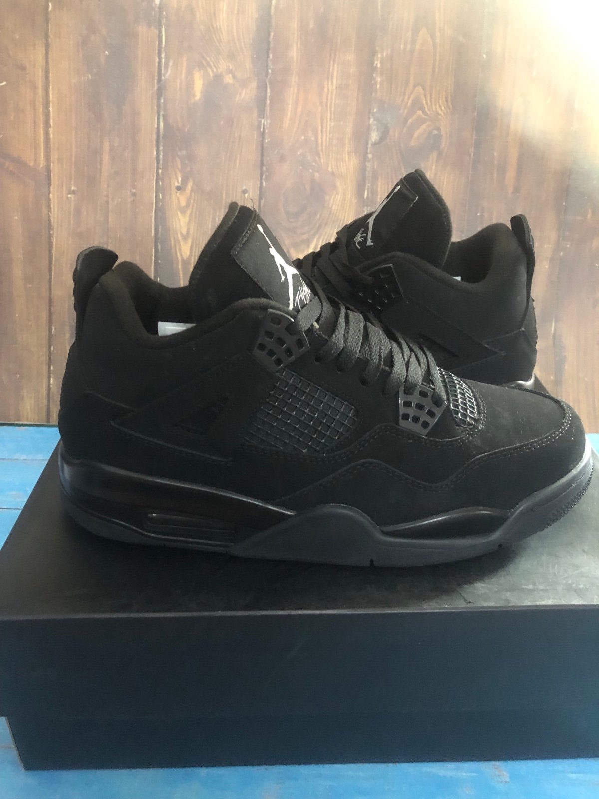 Jordan Black cat men size 8