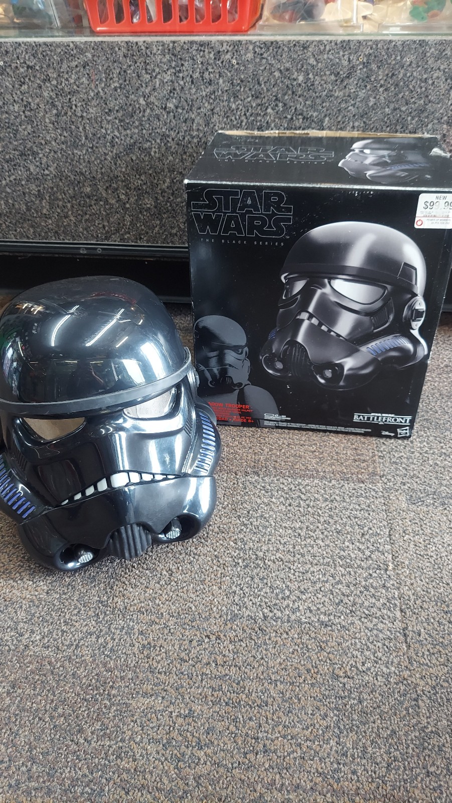 Shadow Trooper Helmet The Black Series By Hasbro Preowned *Read