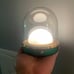 Night Light Modern Rechargeable Lamp for Bedroom, 3 Color Stepless Dimming Up