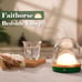 Night Light Modern Rechargeable Lamp for Bedroom, 3 Color Stepless Dimming Up