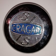 1-cragar ss smaller metal wheel center cap