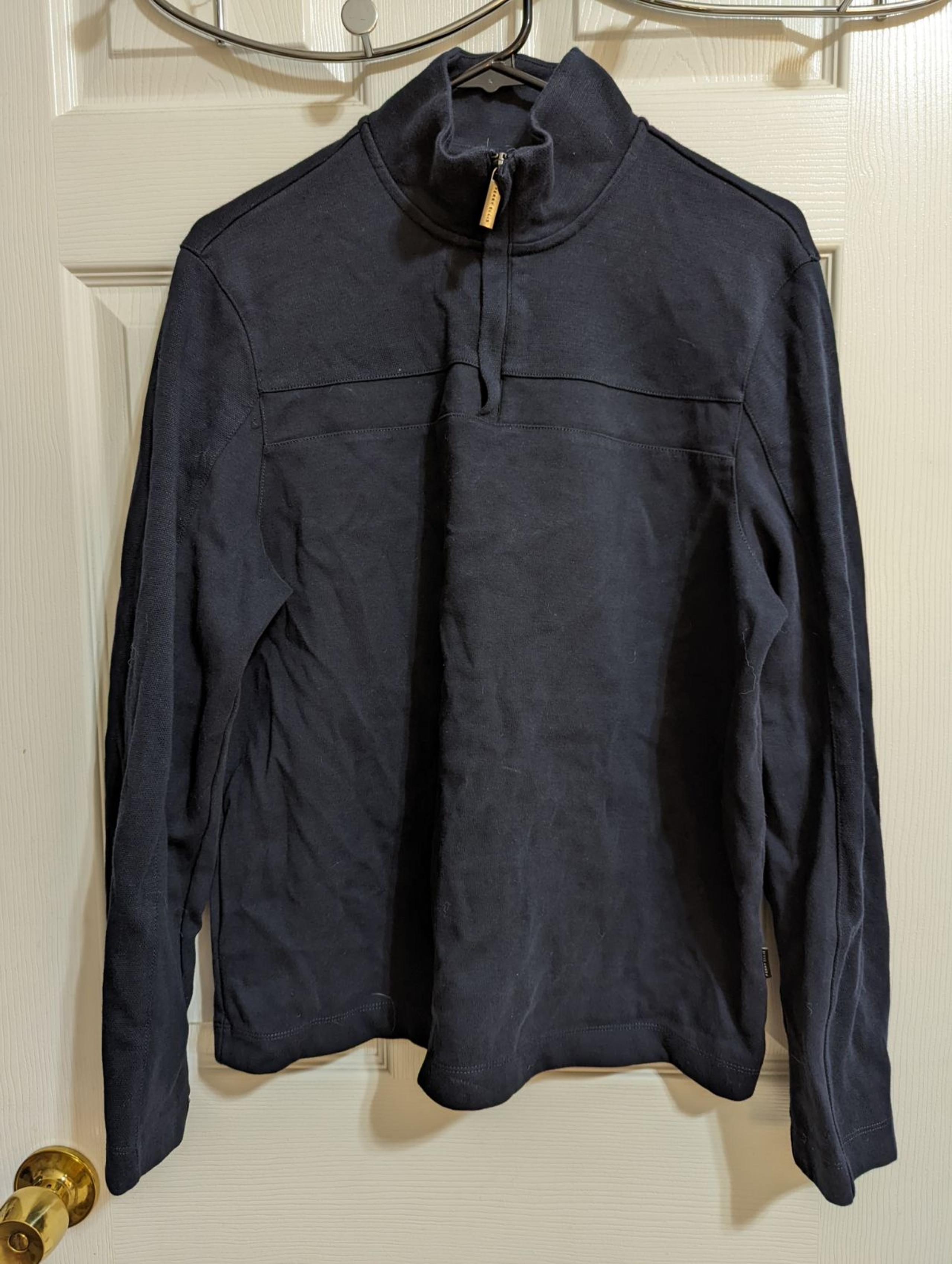 Perry Ellis zip up long sleeve size Medium