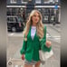 BLOGGER’S FAV| NWT GORGEOUS ZARA FEATHER BLAZER